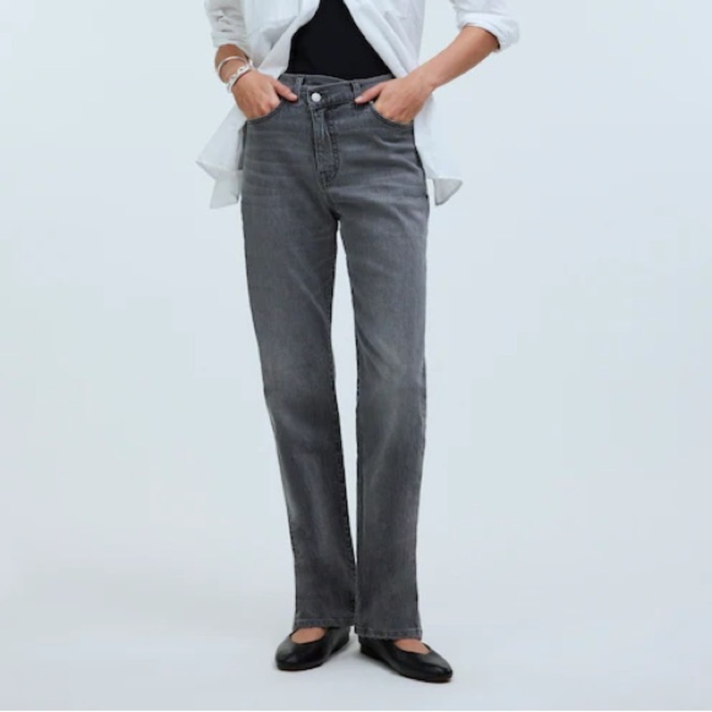 The '90s Straight Jean in Burwick Wash: Cross-Tab Edition
